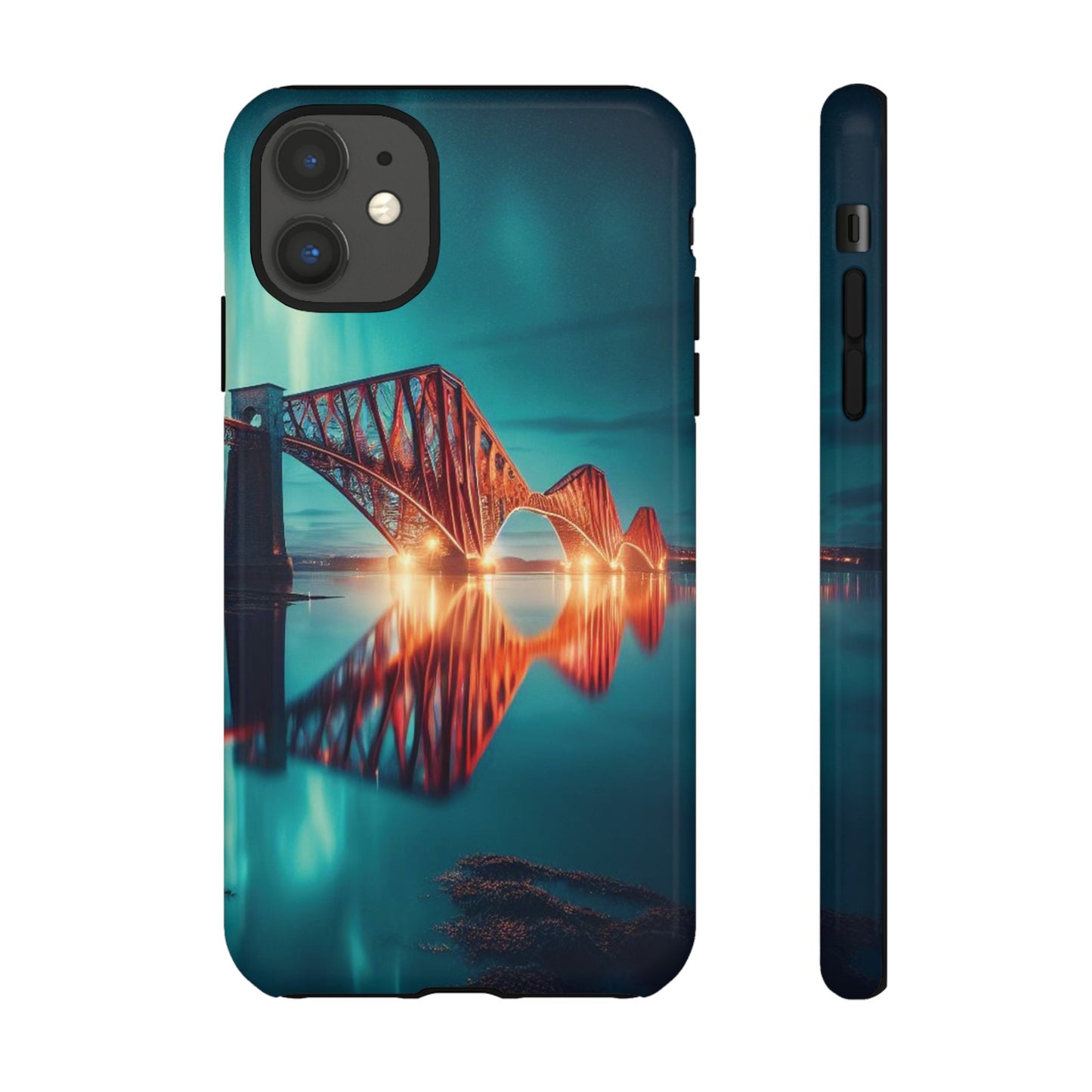 Forth Rail Bridge Art Phone Case, Scotland, Various