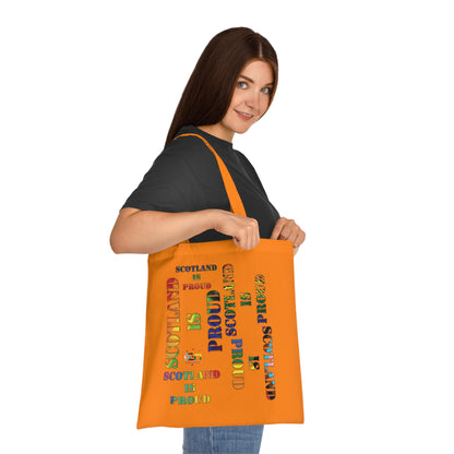 Scotland Pride Slogans Cotton Tote Bag