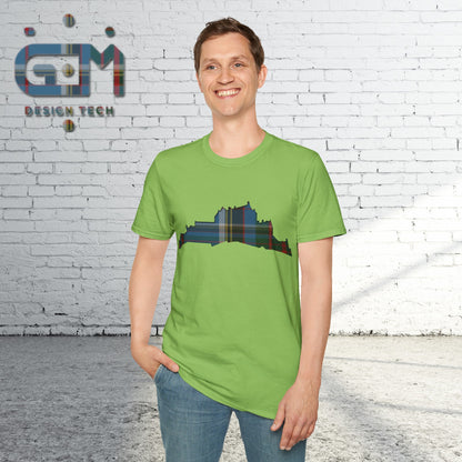 Tartan Edinburgh Castle - Anderson Old Unisex T-Shirt