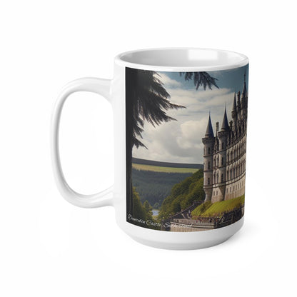 Dunrobin Castle Mug - Sutherland, Coffee Cup, Tea Cup, Scotland, White