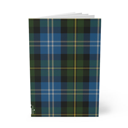 Scottish Tartan Softcover A5 Notebook - MacNeil