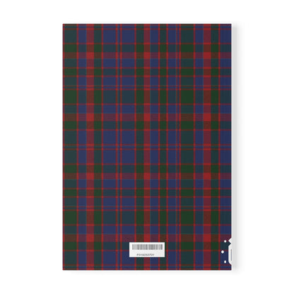 Scottish Tartan Softcover A5 Notebook - Cumming