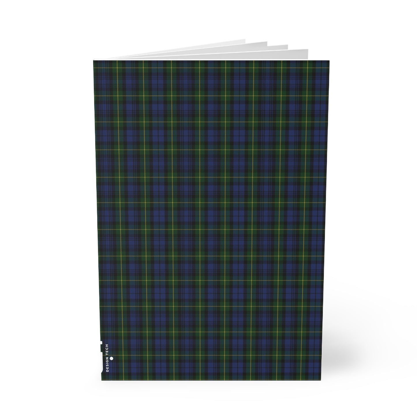 Scottish Tartan Softcover A5 Notebook - Gordon