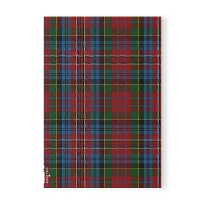 Scottish Tartan Softcover A5 Notebook - Kidd