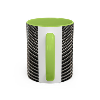 Tasses décoratives Écosse en gros plan - Scènes variées (vert clair)