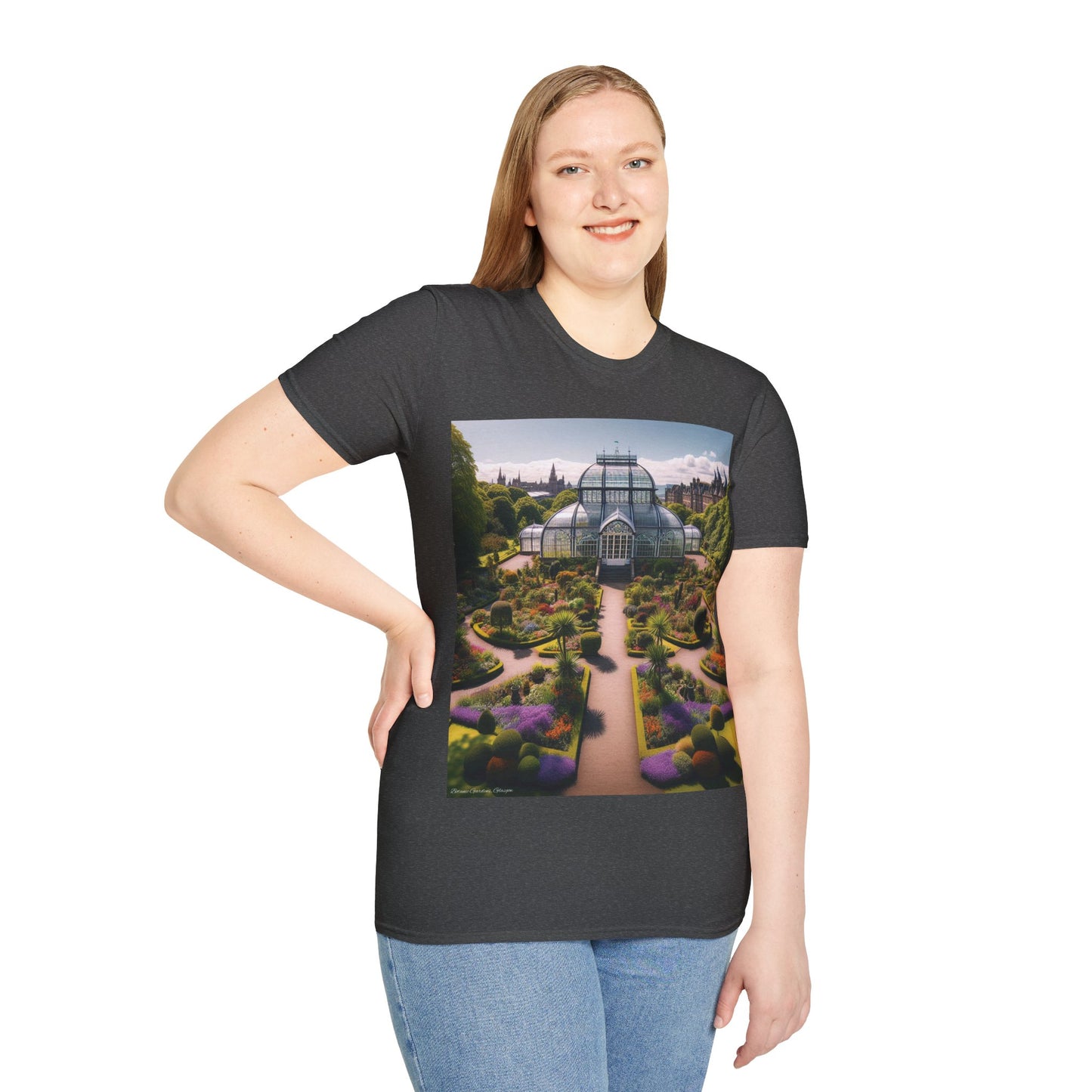 Botanic Gardens Glagsow Softstyle T-Shirt, Unisex Tee, Scottish Landmarks, Various Colours