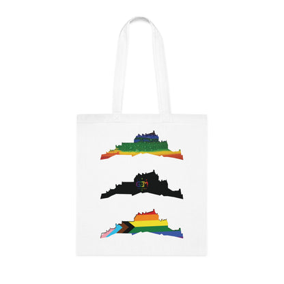 Pride Edinburgh Castles Cotton Tote Bag