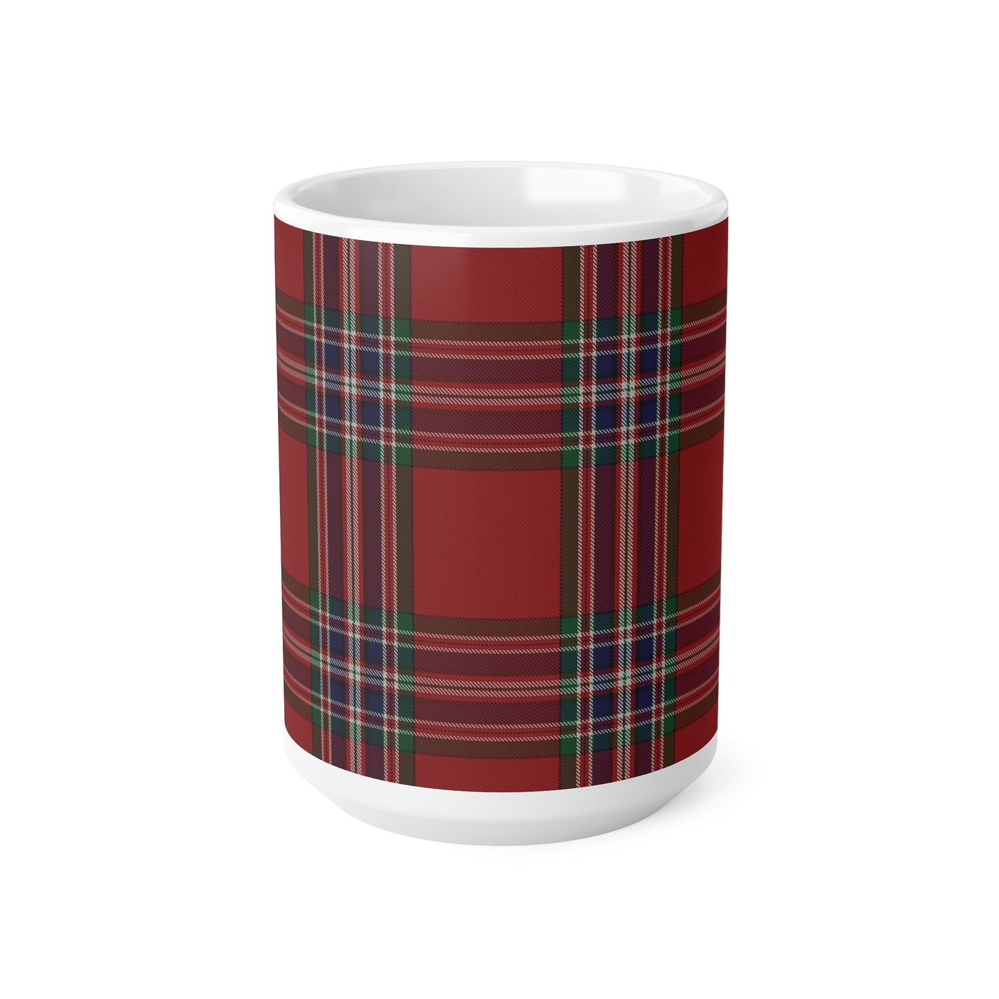 MacFarlane Red Tartan Mug, Scotland