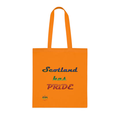 Scotland Pride Rain Clan Map Cotton Tote Bag