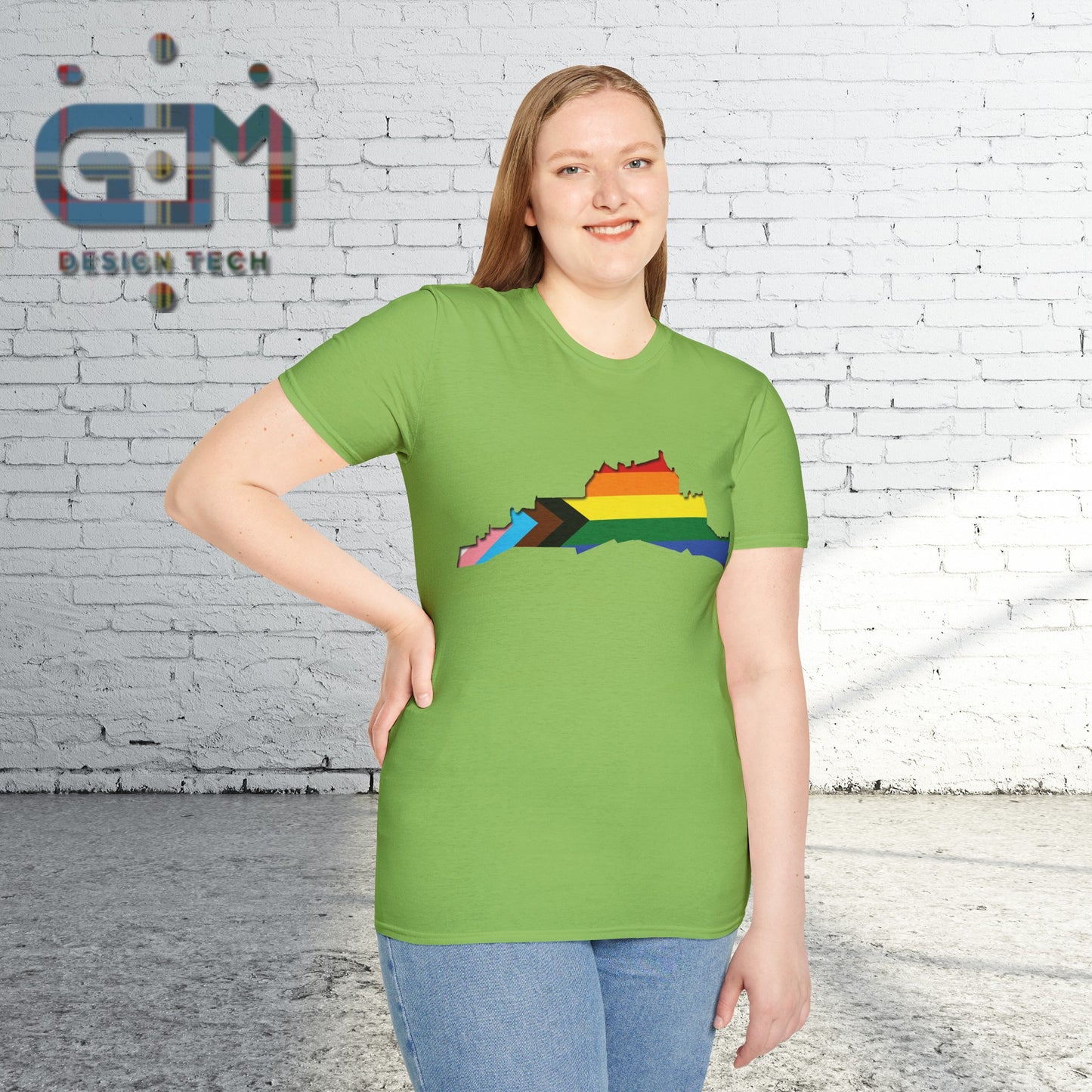 Edinburgh Castle Pride Progress Art Unisex T-Shirt