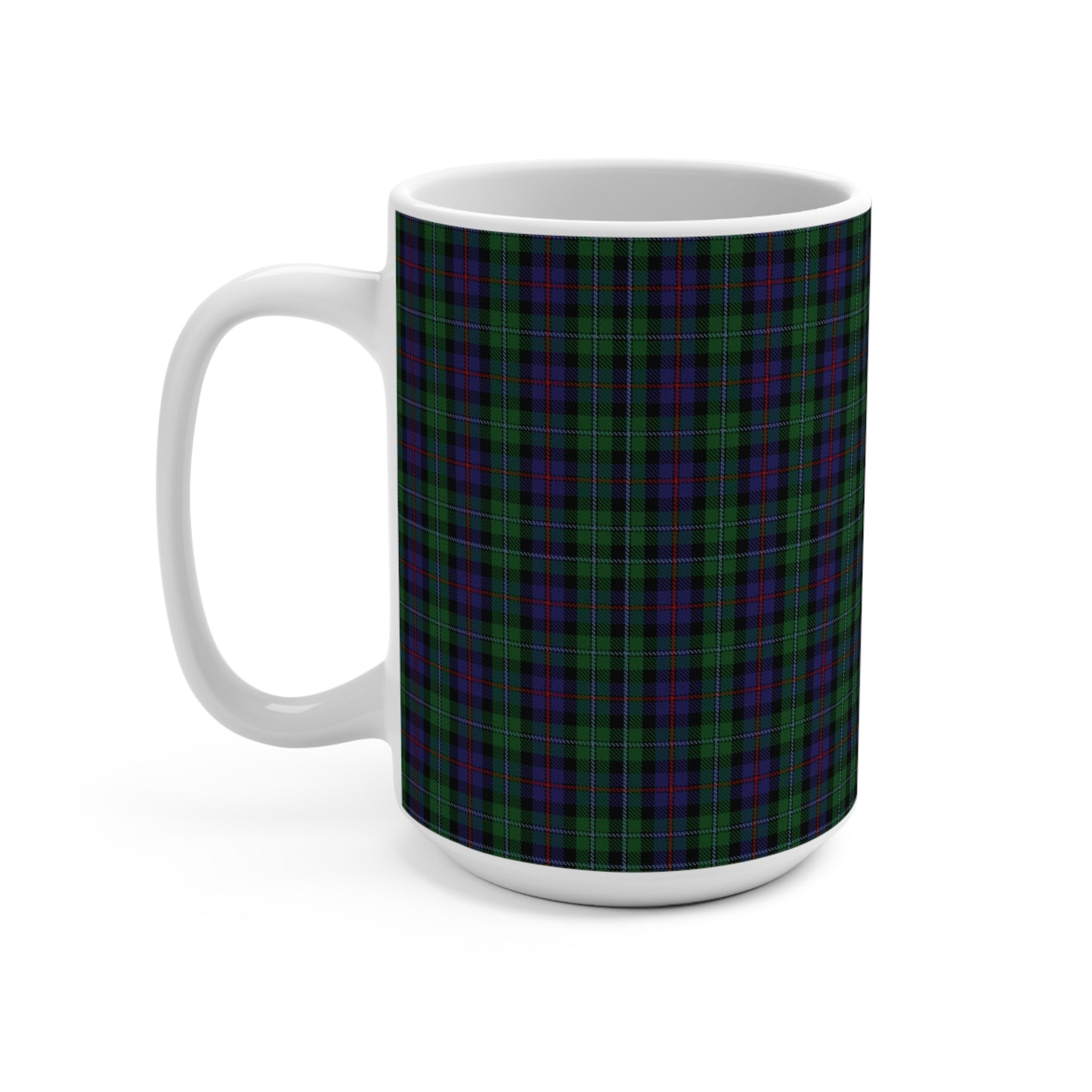 Scottish Tartan Mug 15oz, Argyle Tartan