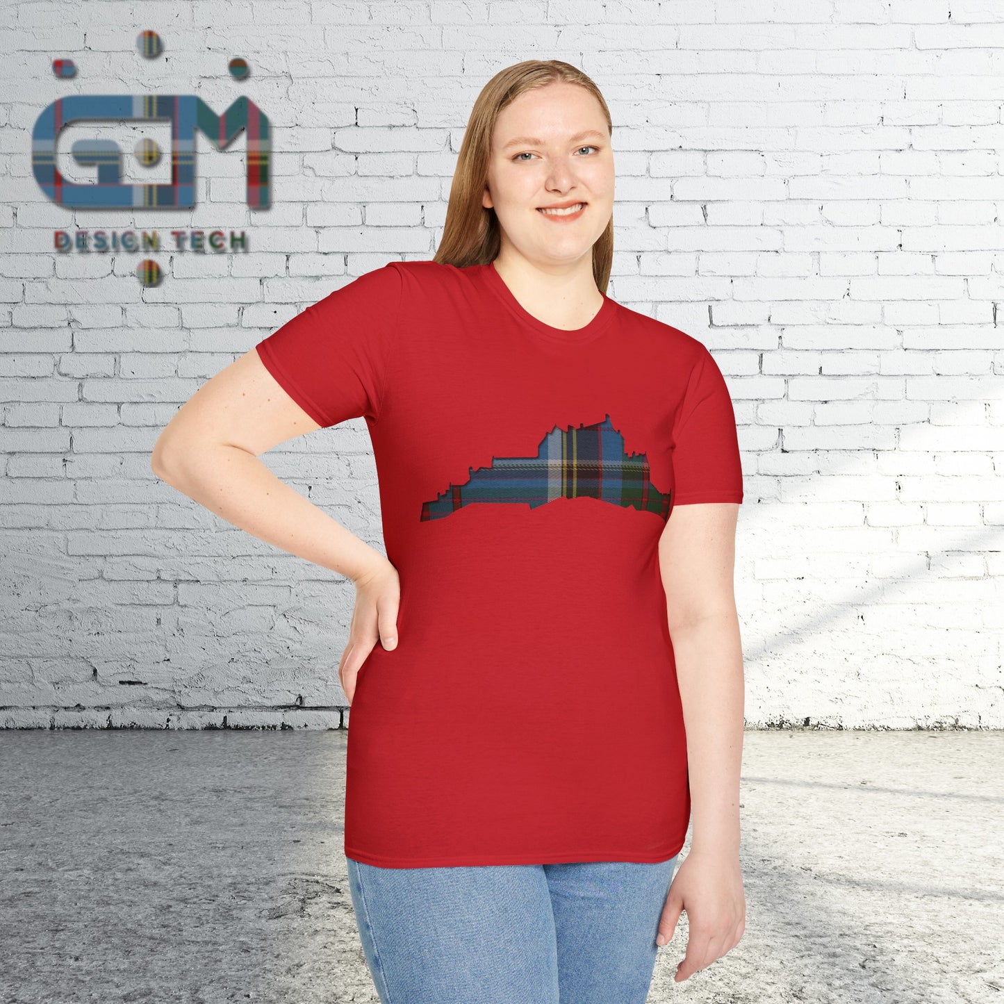 Tartan Edinburgh Castle - Anderson Old Unisex T-Shirt