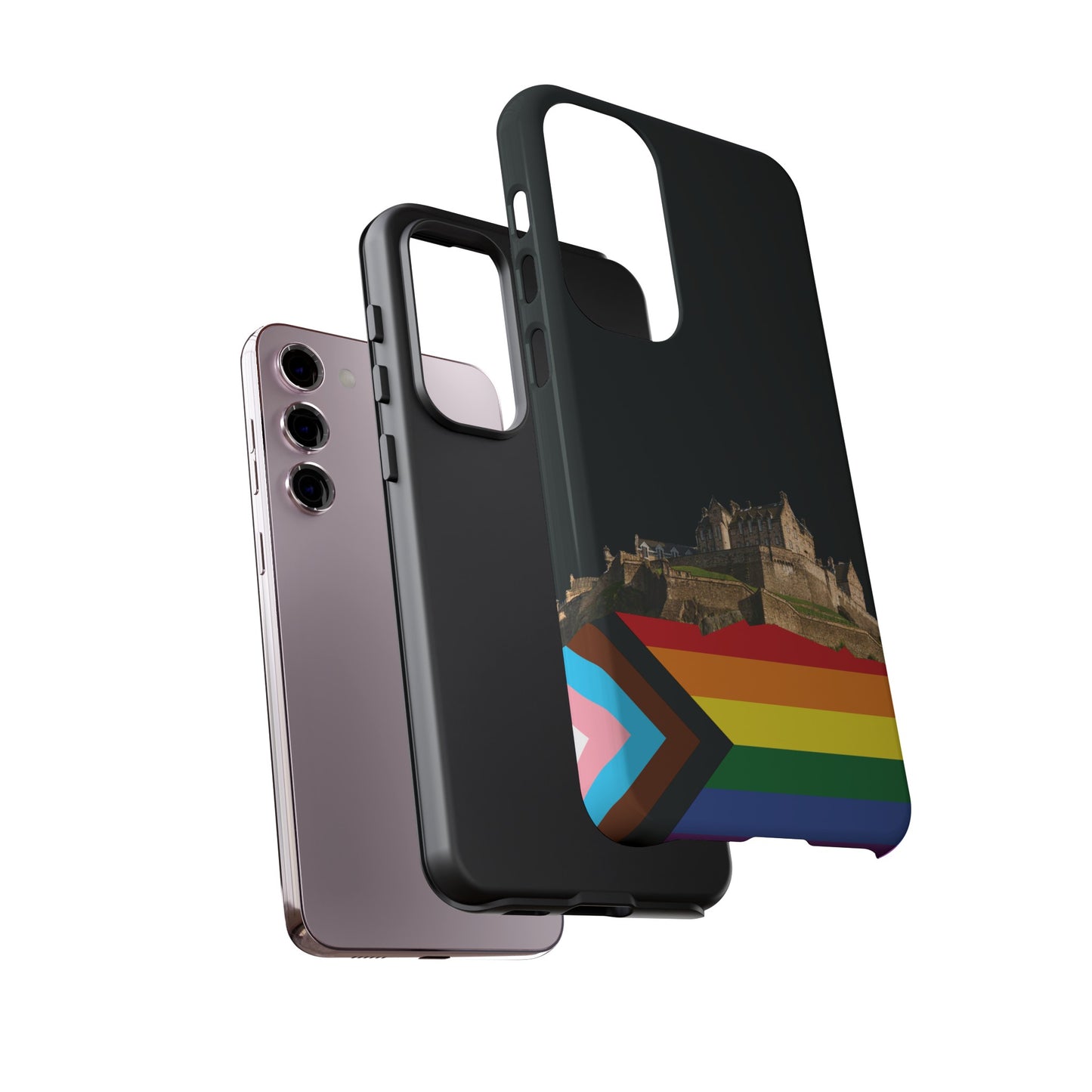 Edinburgh Castle Pride Rockface Phone Case - Progress, Various