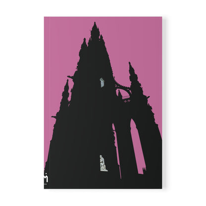 Scotland Art A5 Softcover Notebook - Silhouettes