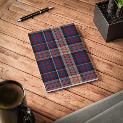 Scottish Tartan Softcover A5 Notebook - Carnegie