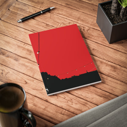 Scotland Art A5 Softcover Notebook - Silhouettes