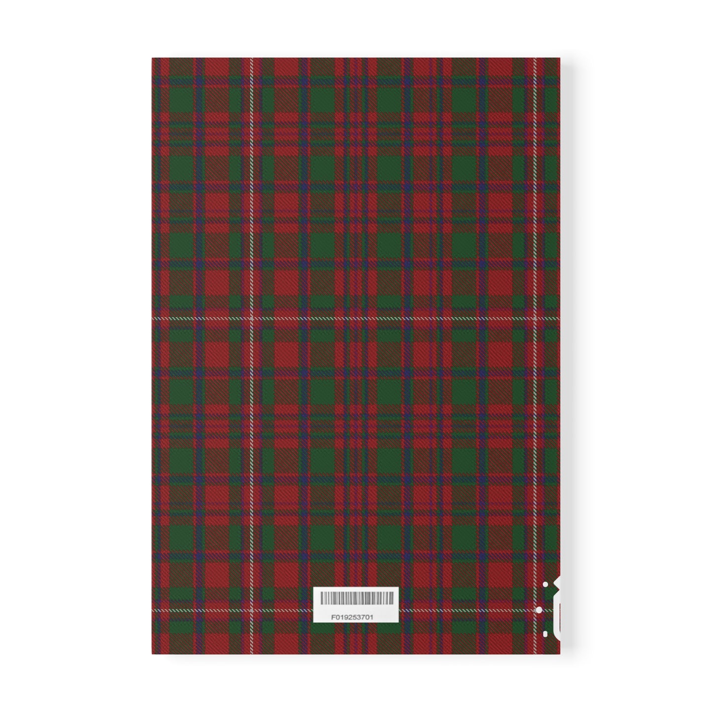 Scottish Tartan Softcover A5 Notebook - MacKinnon