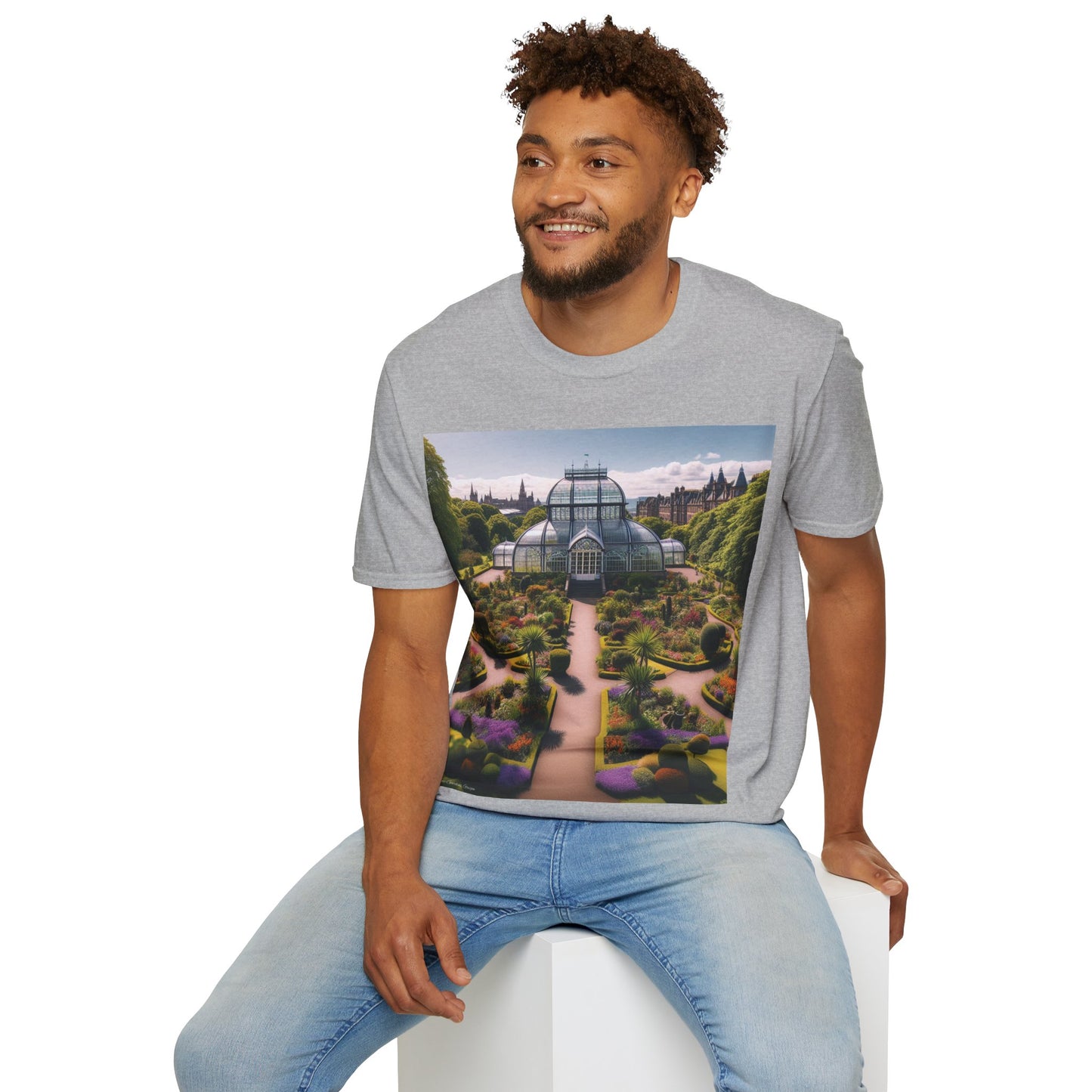 Botanic Gardens Glagsow Softstyle T-Shirt, Unisex Tee, Scottish Landmarks, Various Colours