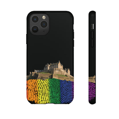 Edinburgh Castle Pride Rockface Phone Case - Fingerprint, Various