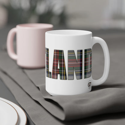 Tasse tartan écossaise – Stewart Dress Tartan, différentes tailles 