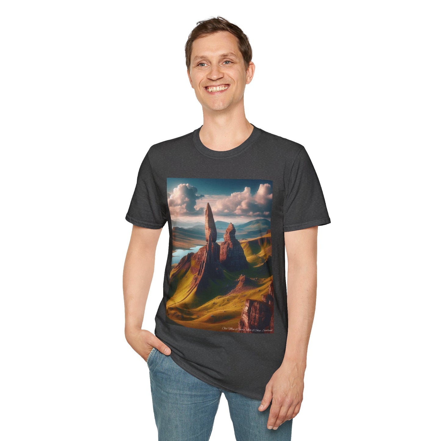 Isle of Skye Summer Softstyle Unisex T-Shirt, Scotland Tee