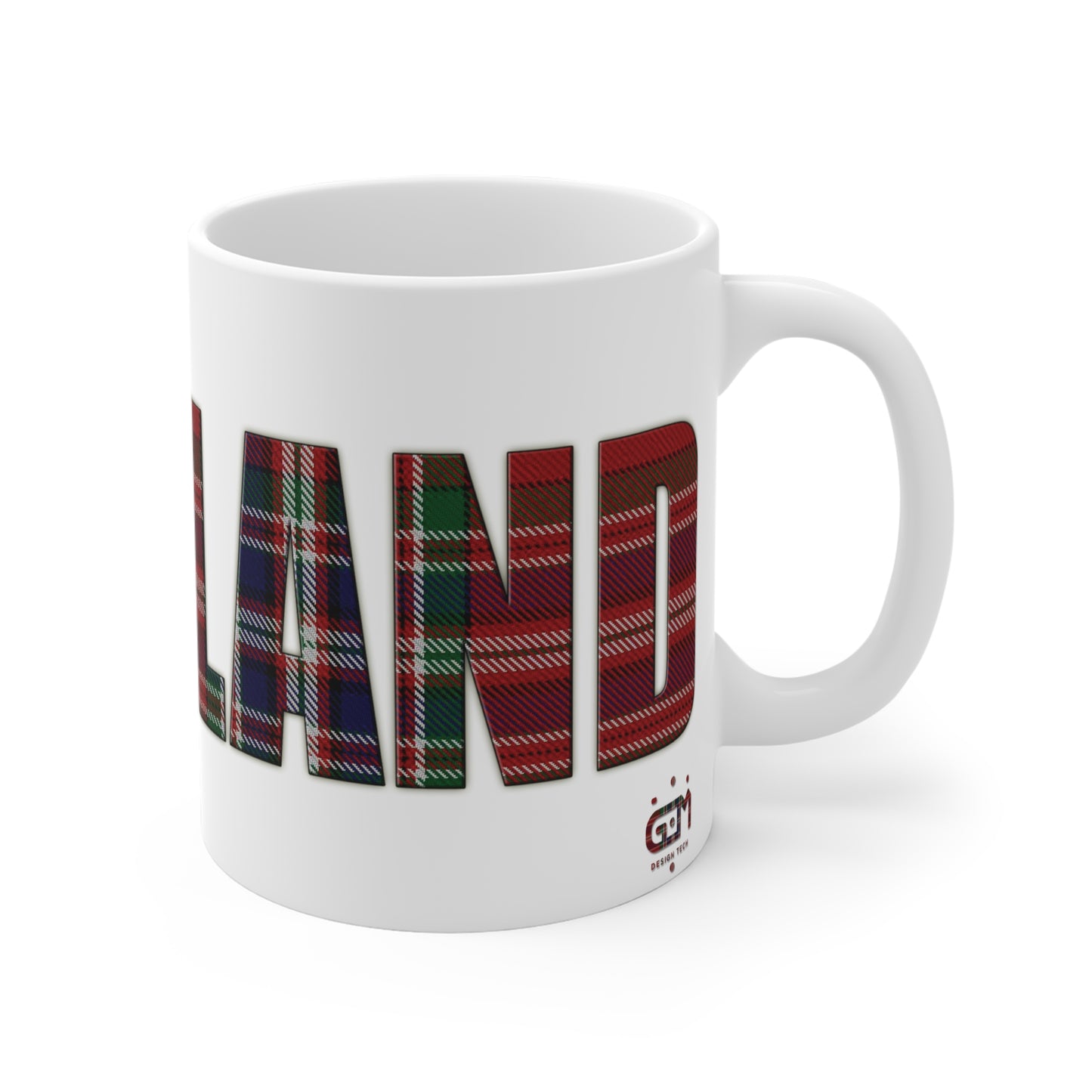 Scotland Tartan Mug - MacFarlane Tartan, Various Sizes