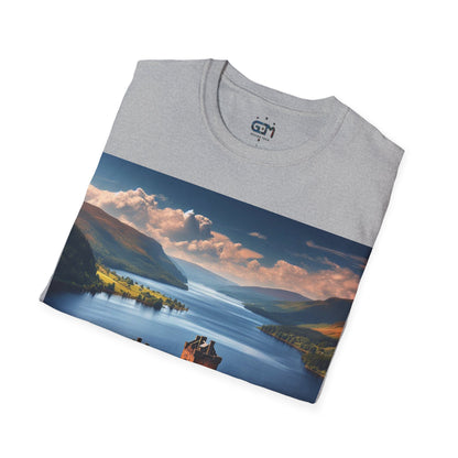 Urquhart Castle - Loch Ness Softstyle T-Shirt, Unisex Tee, Scottish Landmarks, Various Colours