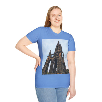 Scott Monument Photo Softstyle T-Shirt, Unisex Tee, Various Colours