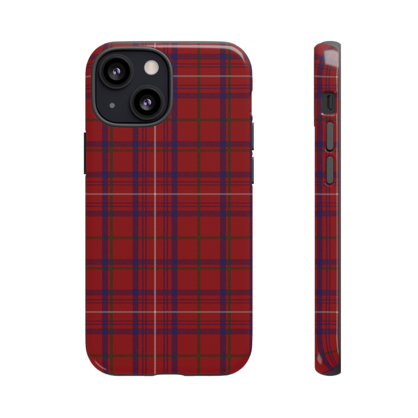 Scottish Tartan Phone Case - Rose, Various