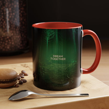 Tasses décoratives Écosse en gros plan - Scènes variées (rouge)