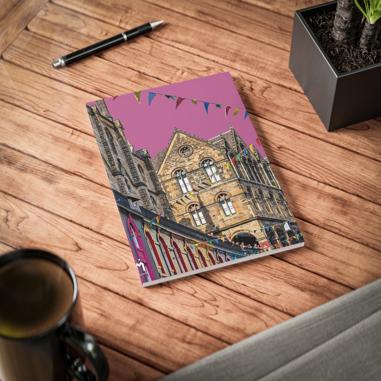 Scotland Up Close A5 Softcover Notebook - Photo Silhouettes