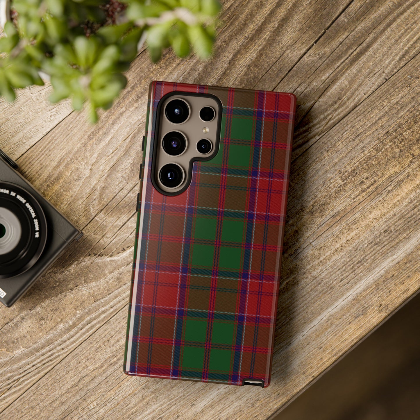 Étui de téléphone à motif tartan écossais - Grant, Divers