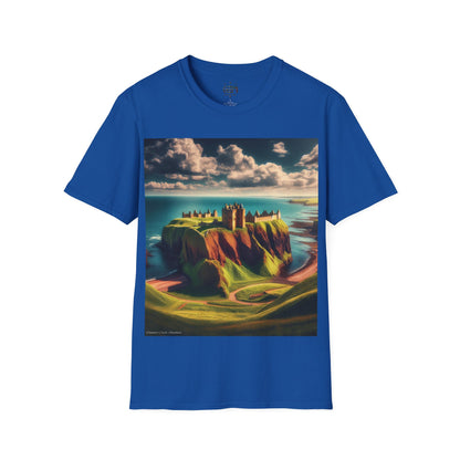 Dunnottar Castle - Stonehaven Softstyle T-Shirt, Unisex Tee, Scottish Landmarks, Various Colours