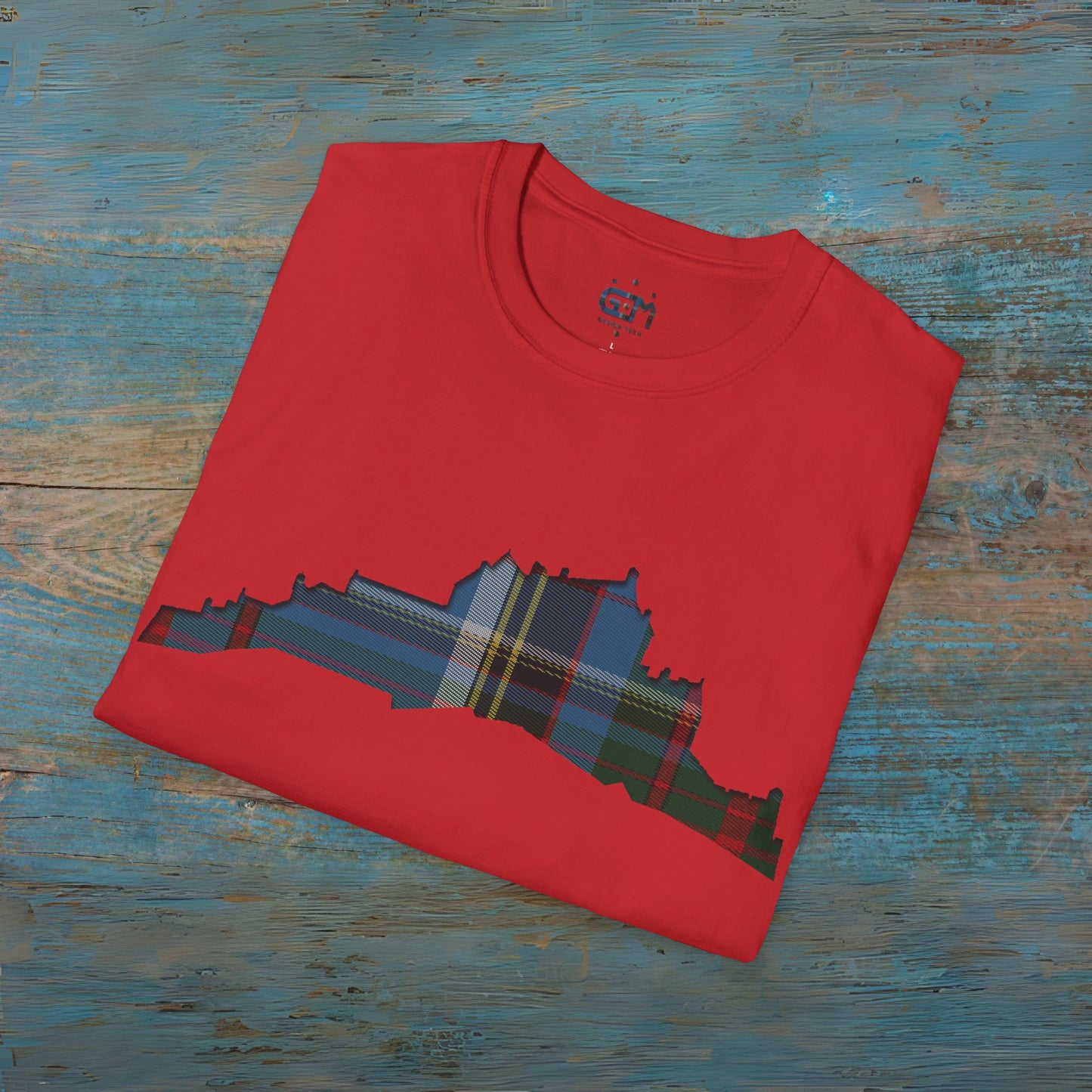 Tartan Edinburgh Castle - Anderson Old Unisex T-Shirt