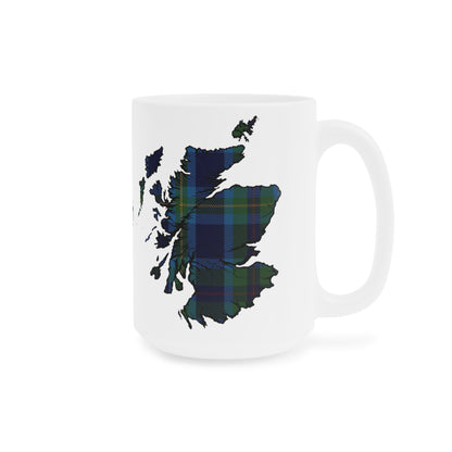 Tasse de carte de tartan d’Écosse - Miller Tartan, différentes tailles 