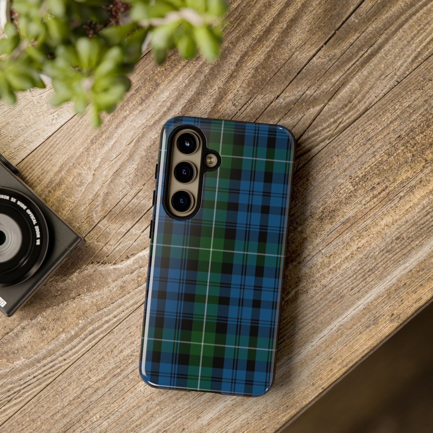 Étui de téléphone à motif tartan écossais - Lamont, divers