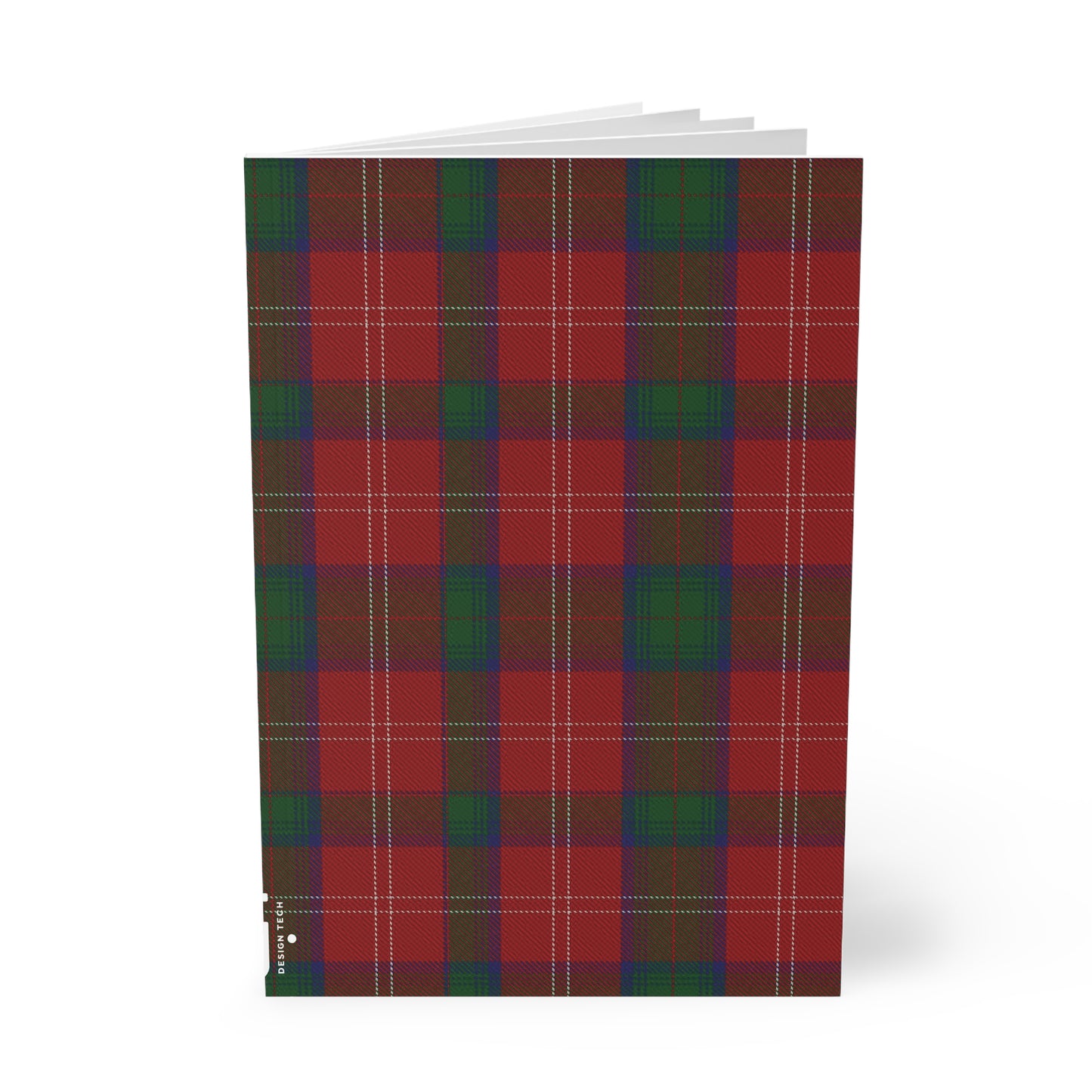 Scottish Tartan Softcover A5 Notebook - Chisholm