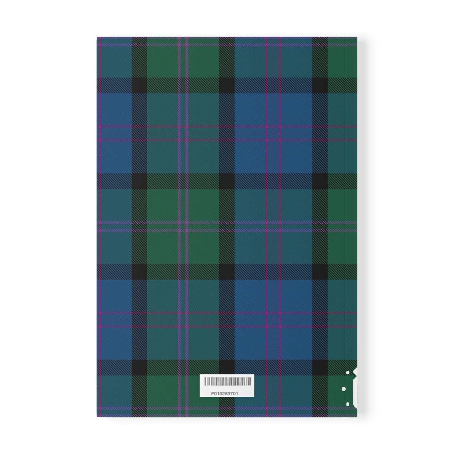 Scottish Tartan Softcover A5 Notebook - MacThomas