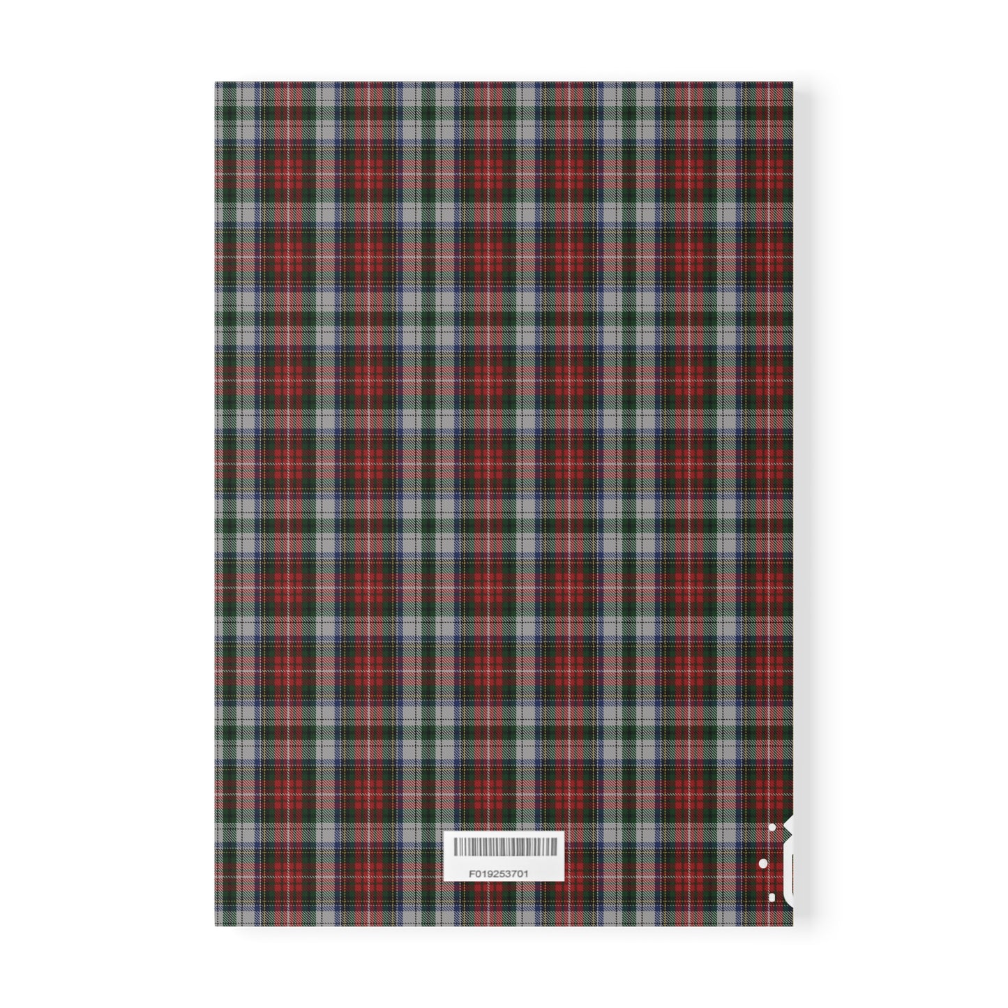 Scottish Tartan Softcover A5 Notebook - Stewart