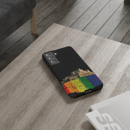 Edinburgh Castle Pride Rockface Phone Case - Fingerprint, Various