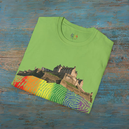 Edinburgh Castle on the Pride Rock Photo Unisex T-Shirt