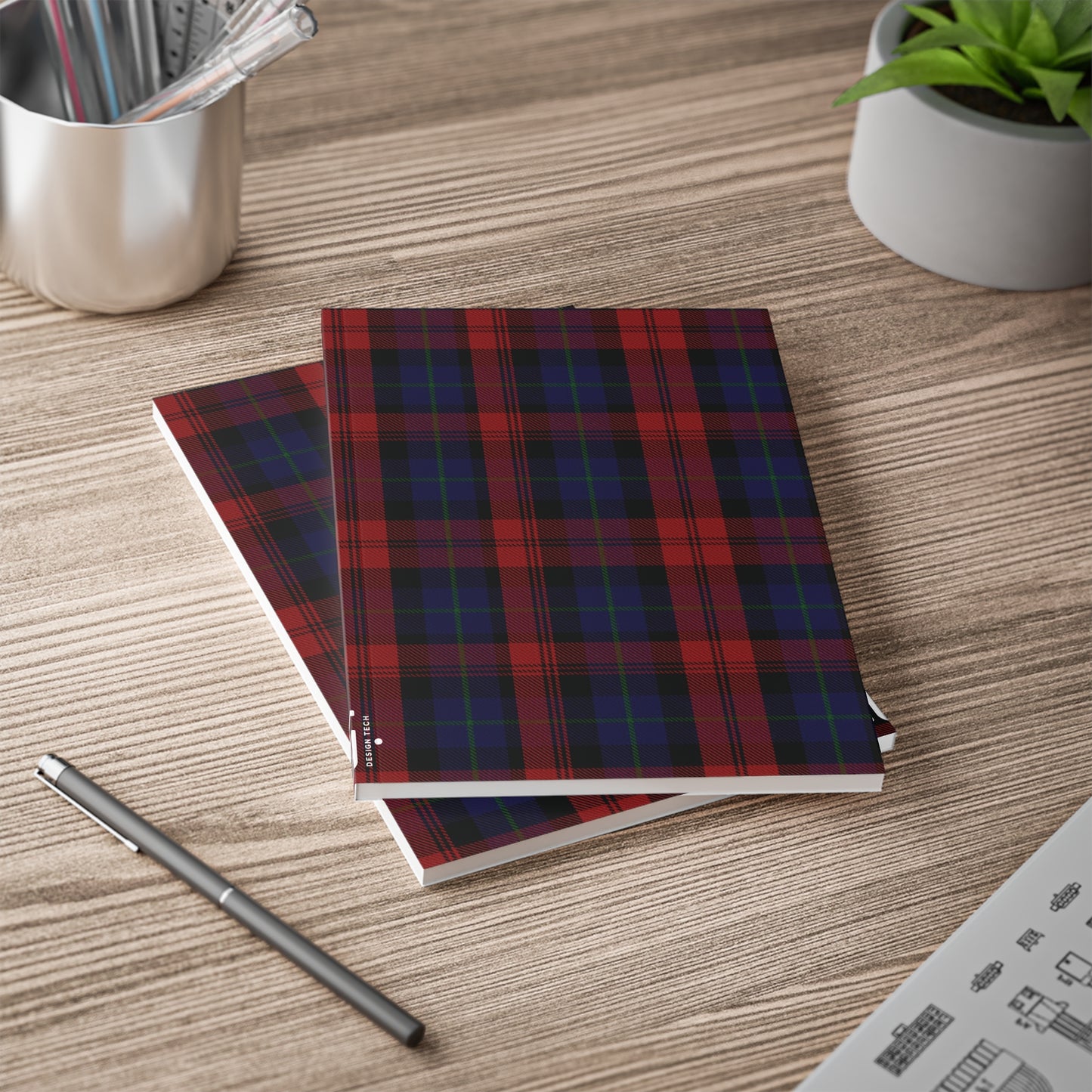 Scottish Tartan Softcover A5 Notebook - MacLachlan