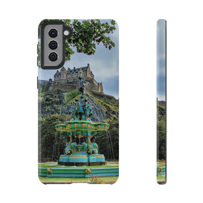 Ross Fountain & Edinburgh Castle Photo Phone Case, Scotland, Various