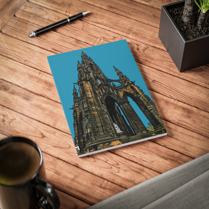 Scotland Up Close A5 Softcover Notebook - Photo Silhouettes