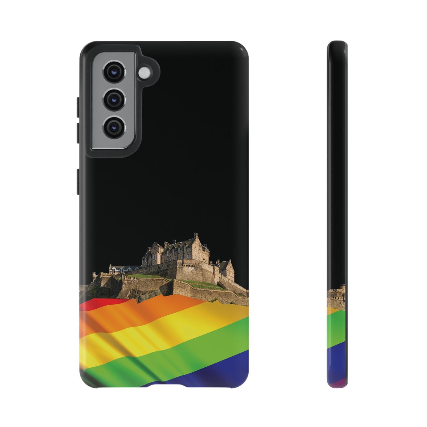 Edinburgh Castle Pride Rockface Phone Case - Flag, Various