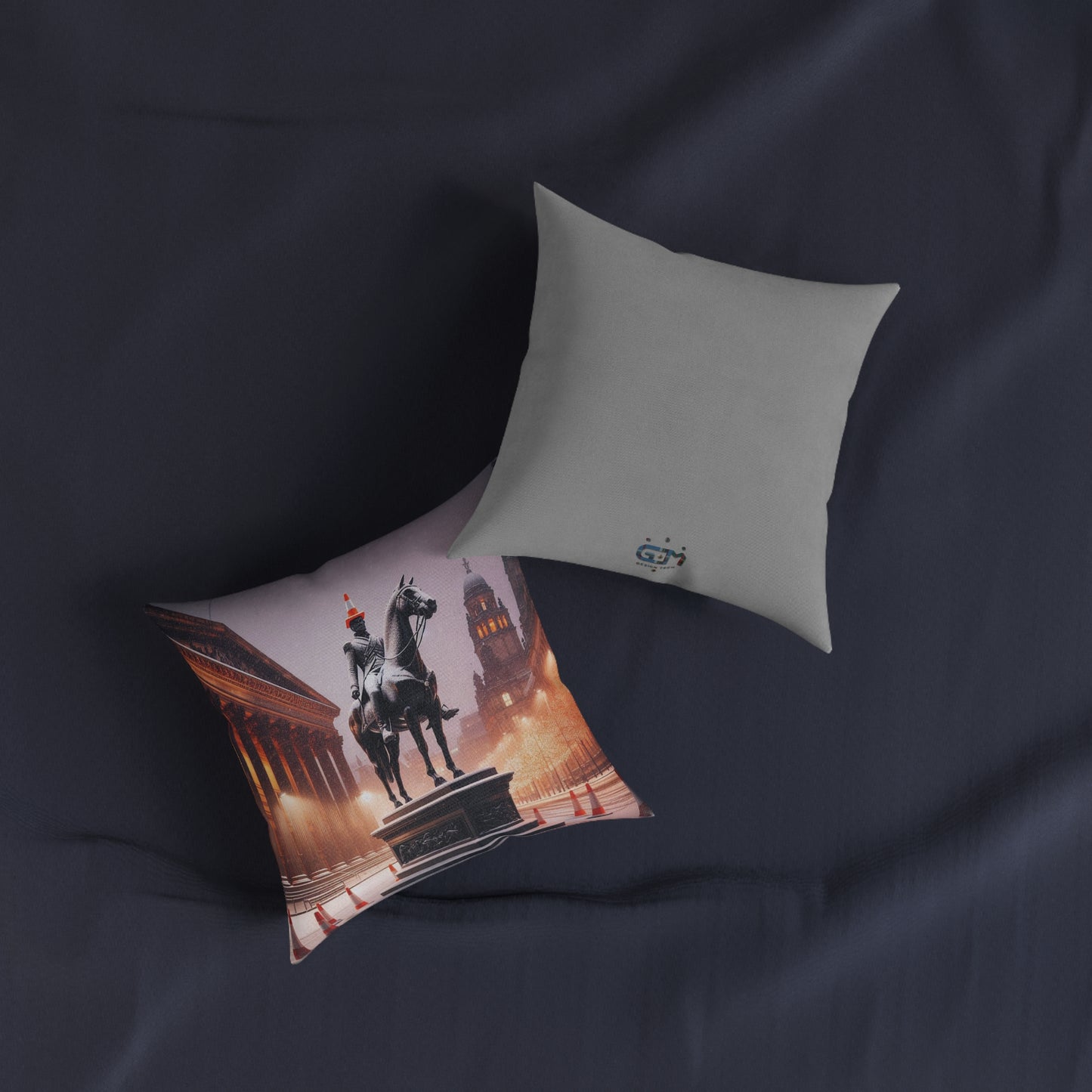 Glasgow Duke of Wellington Square Cushion, Various Sizes