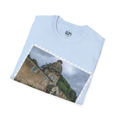 Postcard Dunmore Pineapple Photo Softstyle T-Shirt, Unisex Tee, Scotland Shirt, Various Colours