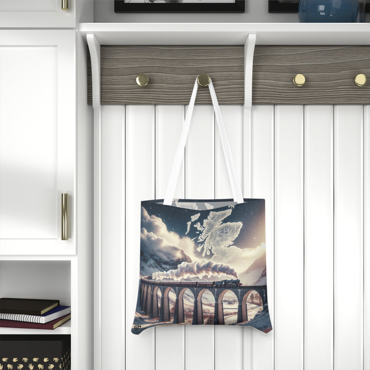 Seasonal Scottish Shoulder Tote Bags