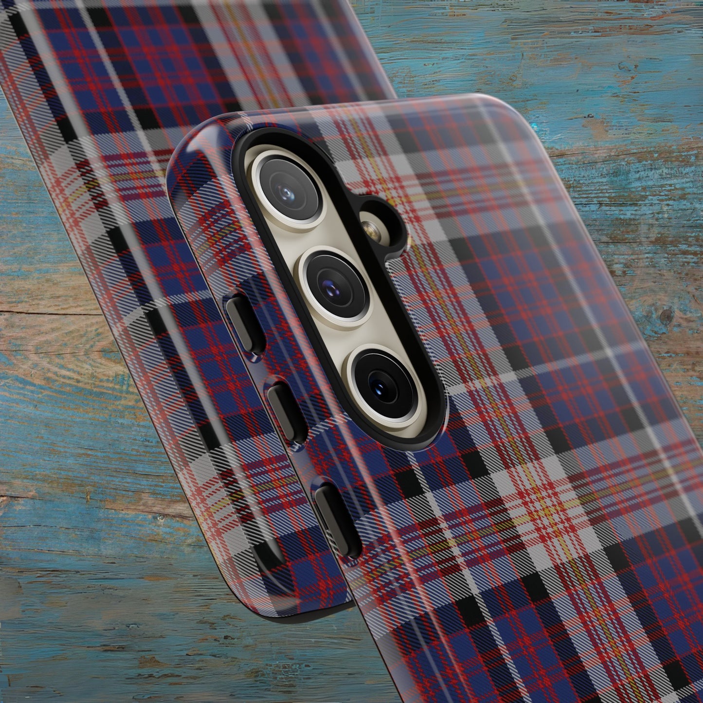 Coque de téléphone à motif tartan écossais - Carnegie, divers