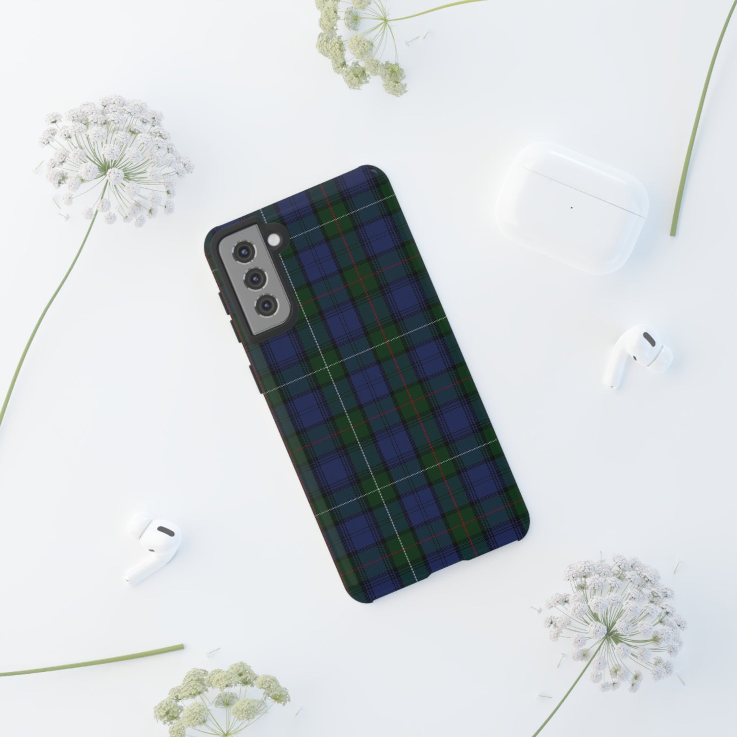 Étui de téléphone à motif tartan écossais - MacKenzie, Divers